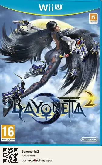 Bayonetta 2 Nintendo Wii U, PAL box front