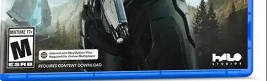 Halo: Campaign Evolved, the ESRB box on its front