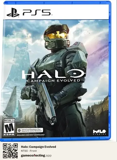 Halo: Campaign Evolved PlayStation 5, NTSC box front