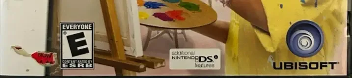 Imagine: Artist, the ESRB box on its front