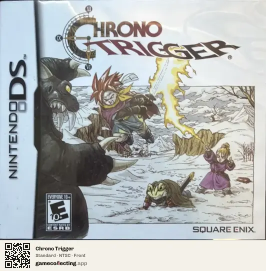 Chrono Trigger Nintendo DS, NTSC box front
