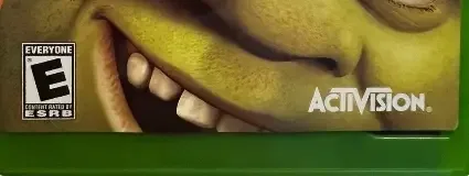 Shrek 2, the ESRB box on its front