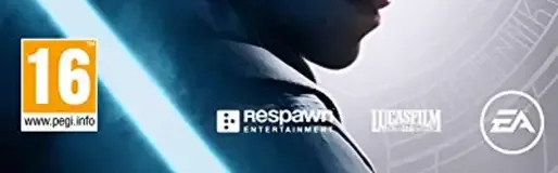 Star Wars Jedi: Fallen Order, the PEGI square on its front