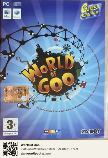 World of Goo Computer, Italy box front