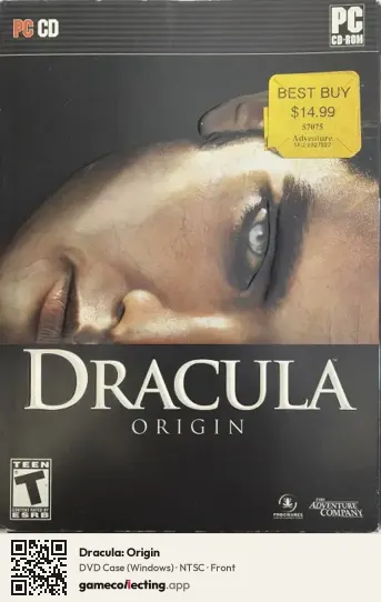 Dracula: Origin Computer, NTSC box front