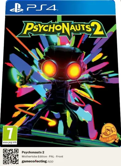 Psychonauts 2 PlayStation 4, PAL box front