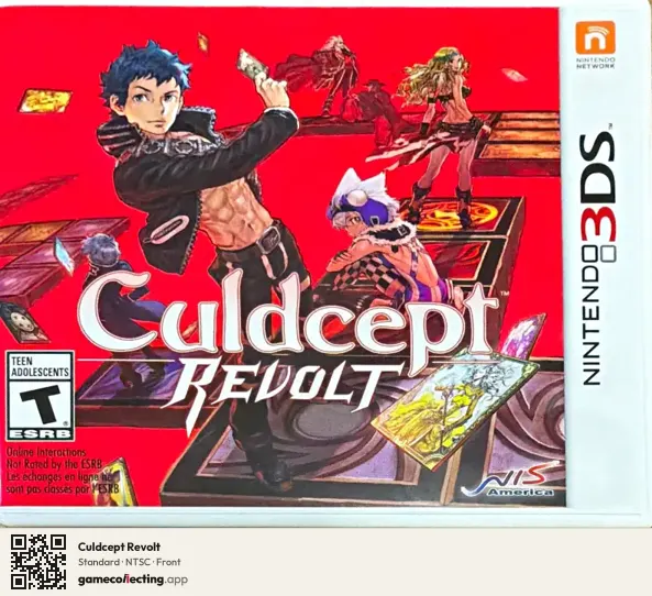 Culdcept Revolt Nintendo 3DS, NTSC box front