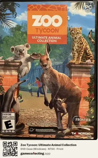 Zoo Tycoon: Ultimate Animal Collection Computer, NTSC box front