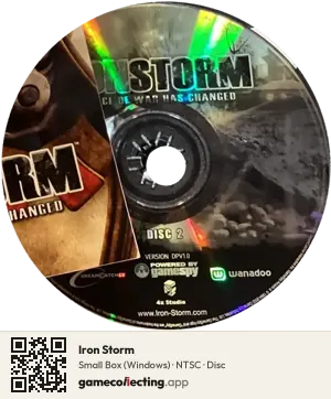 Iron Storm Computer, NTSC disc