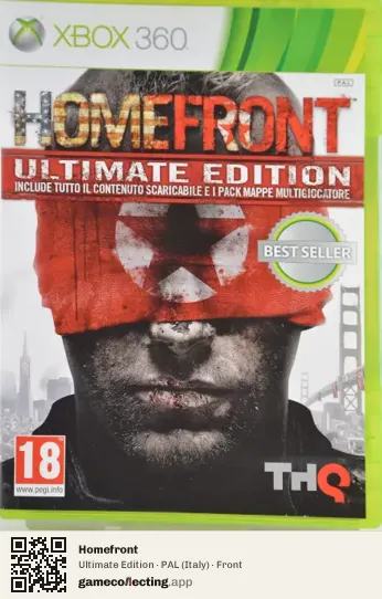 Homefront Xbox 360, Italy box front