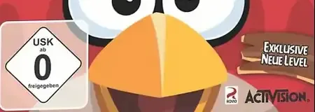 Angry Birds Trilogy, the USK square on its front