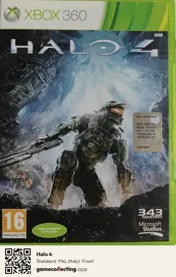 Halo 4 Xbox 360, Italy box front