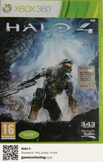 Halo 4 Xbox 360, Italy box front