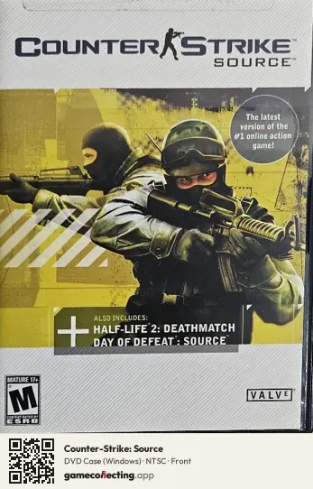 Counter-Strike: Source Computer, NTSC box front