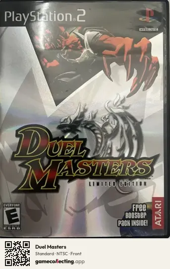 Duel Masters PlayStation 2, NTSC box front