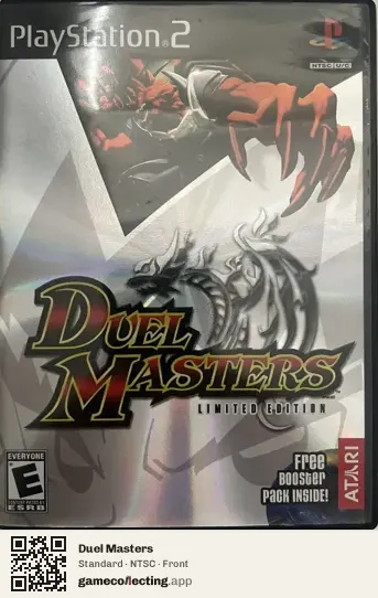 Duel Masters PlayStation 2, NTSC box front