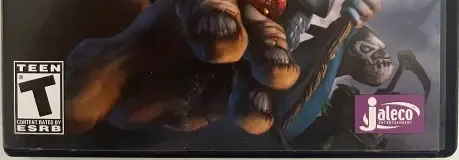 Goblin Commander: Unleash the Horde, the ESRB box on its front