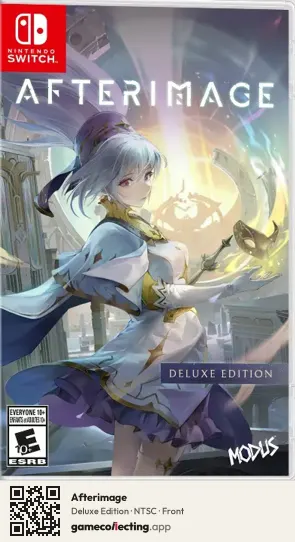 Afterimage Nintendo Switch, NTSC box front