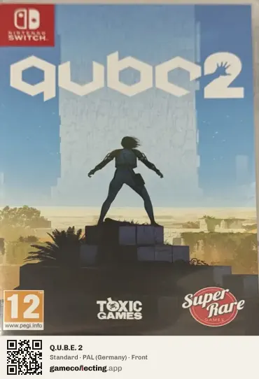 Q.U.B.E. 2 Nintendo Switch, Germany box front