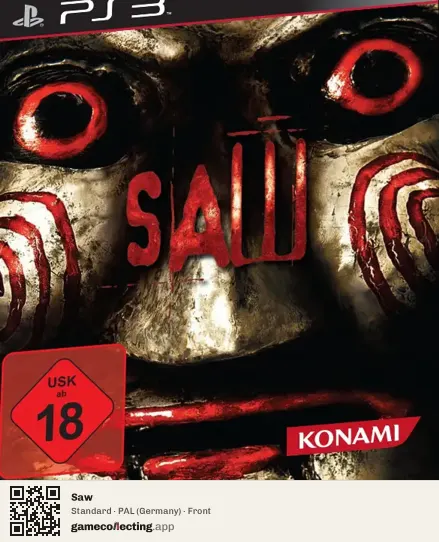 Saw PlayStation 3, Germany box front