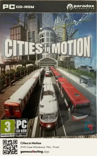 Cities in Motion Computer, PAL box front
