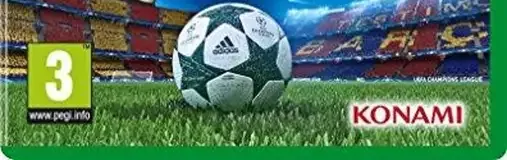 Pro Evolution Soccer 2017, the PEGI square on its front
