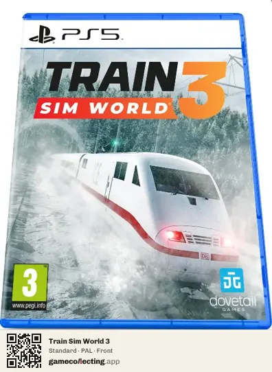 Train Sim World 3 PlayStation 5, PAL box front