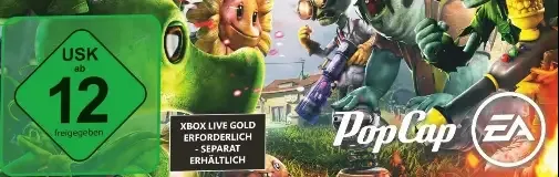 Plants vs. Zombies: Garden Warfare, the USK square on its front