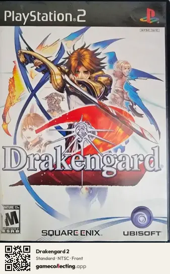 Drakengard 2 PlayStation 2, NTSC box front