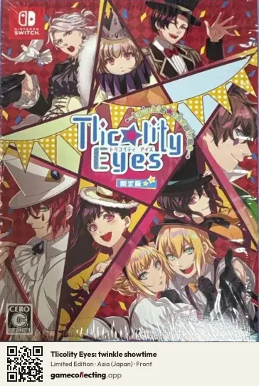Tlicolity Eyes: twinkle showtime Nintendo Switch, Asia box front