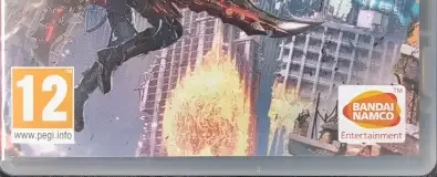 God Eater 3, the USK square on its front