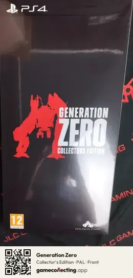 Generation Zero PlayStation 4, PAL box front