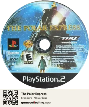 The Polar Express PlayStation 2, NTSC disc