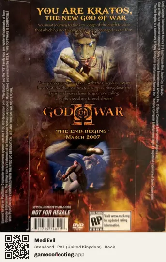 MediEvil PlayStation, United Kingdom box back