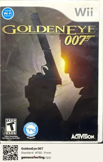 GoldenEye 007 Nintendo Wii, NTSC box front