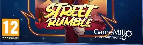 The Karate Kid: Street Rumble, the PEGI square on its front