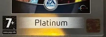 The Sims Bustin' Out, the PEGI square on its front