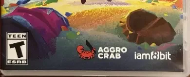 Another Crab's Treasure, the ESRB box on its front