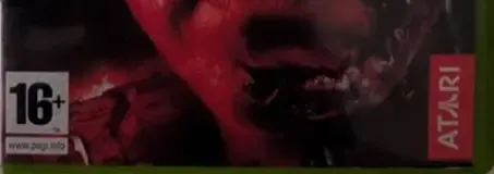 Terminator 3: Rise of the Machines, the PEGI square on its front