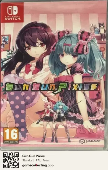 Gun Gun Pixies Nintendo Switch, PAL box front