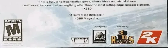 Prey, the ESRB box on its front