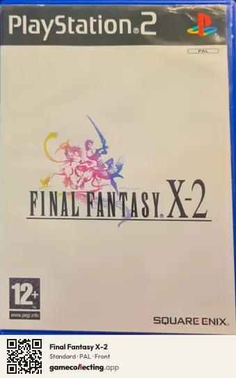 Final Fantasy X-2 PlayStation 2, PAL box front
