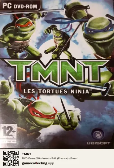 TMNT Computer, France box front