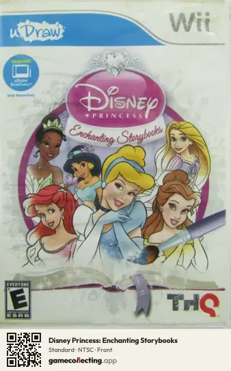 Disney Princess: Enchanting Storybooks Nintendo Wii, NTSC box front