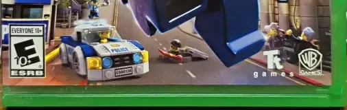 LEGO City Undercover, the ESRB box on its front