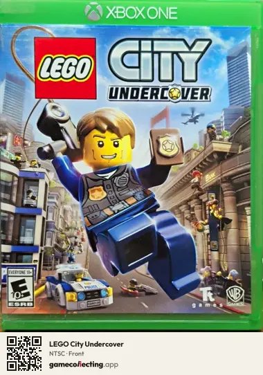 LEGO City Undercover Xbox One, NTSC box front