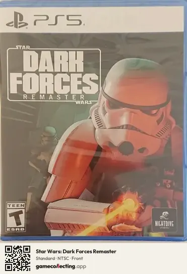 Star Wars: Dark Forces Remaster PlayStation 5, NTSC box front