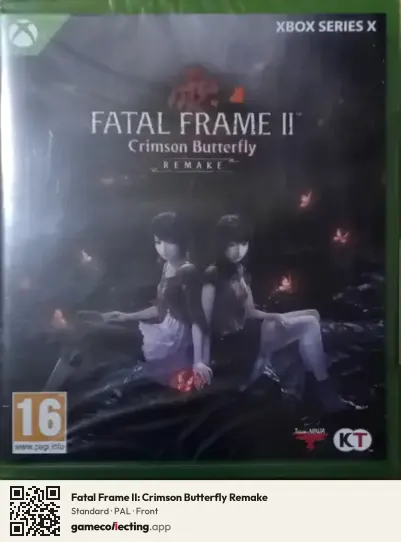 Fatal Frame II: Crimson Butterfly Remake Xbox Series X, PAL box front