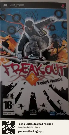 Freak Out: Extreme Freeride PlayStation Portable, PAL box front