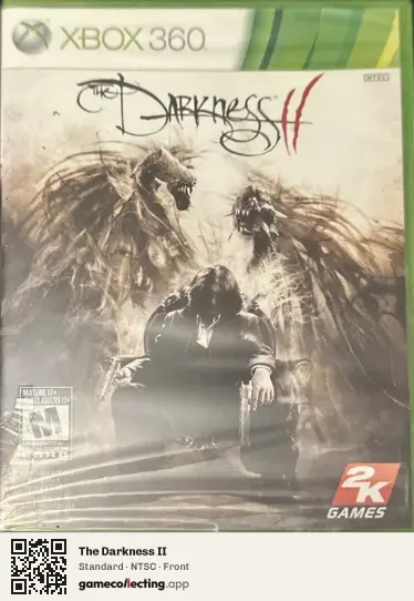 The Darkness II Xbox 360, NTSC box front
